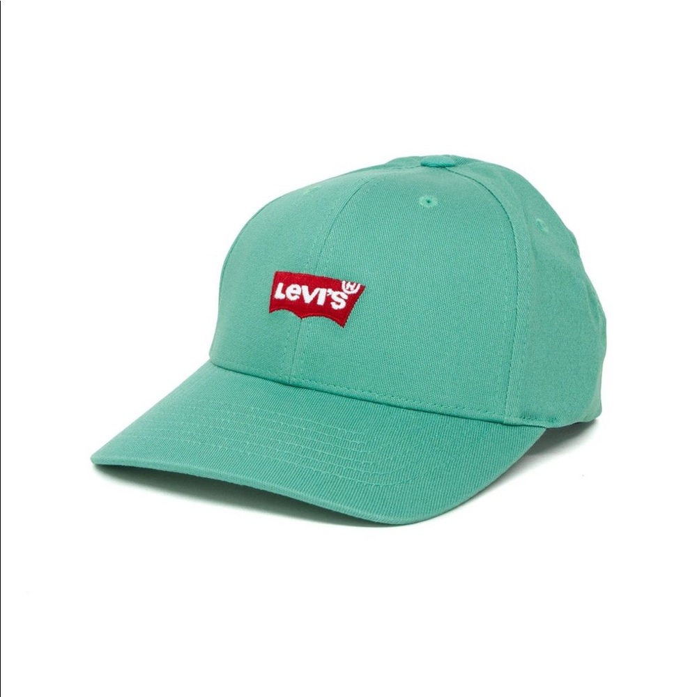 LEVI’S Classic Turquoise Twill Curve Flexfit Cap